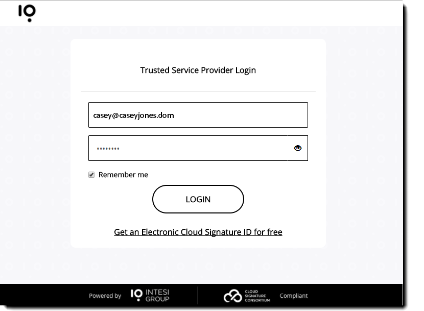Use digital signatures